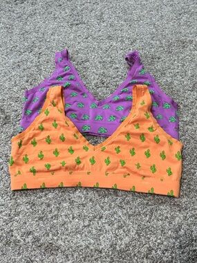 MeUndies Bralette Bundle Cactus Tropical